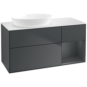 Villeroy and Boch Finion Villeroy and Boch Finion FA51HGHG 120cm, cover plate white matt, shelves Midnight matt lacquer, Midnight Blue Matt Lacquer