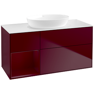 Villeroy and Boch Finion Villeroy and Boch Finion FA61HBHB 120cm, cover plate white matt, shelves Peony matt lacquer, Peony Matt