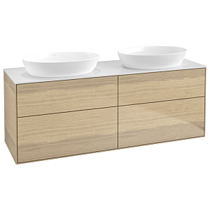 Villeroy and Boch Finion Villeroy and Boch Finion FA8100PC 160x60.3cm, cover plate white matt, Oak Veneer