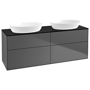 Villeroy and Boch Finion Villeroy and Boch Finion FA8200GK 160x60.3cm, cover plate black matt, anthracite matt