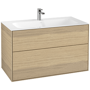 Villeroy et Boch Finion Villeroy et Boch G02000PC 99,6x59,1x49,8cm, Oak Veneer , avec éclairage mural