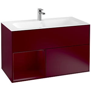 Villeroy et Boch Finion Villeroy et Boch G030HBHB 99,6x59,1cm, éclairage mural, étagère à gauche Peony , Peony Matt