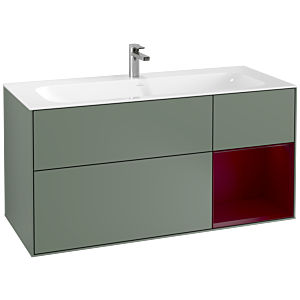 Villeroy et Boch Finion Villeroy et Boch G070HBGM 119,6x59,1cm, Emotion, étagère à droite Peony , Olive Matt Lacquer