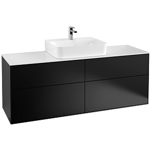 Villeroy & Boch Finion Unterschrank G19100PD 160x60,3cm, Black Matt Lacquer