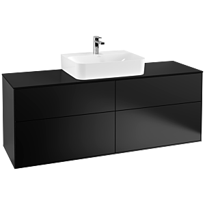 Villeroy & Boch Finion Unterschrank G19200PD 160x60,3cm, Black Matt Lacquer