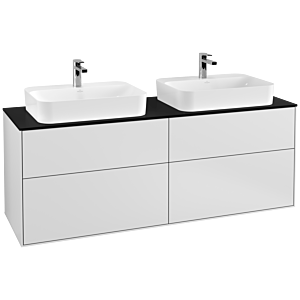 Villeroy and Boch Finion Villeroy and Boch Finion G43200MT 160x60.3cm, Emotion, cover plate black matt, white matt lacquer