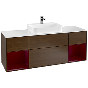 Villeroy and Boch Finion Villeroy and Boch Finion G451HBGN 160cm, cover plate white matt, emotion, shelves Peony matt lacquer, Peony veneer