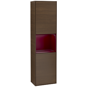 Villeroy and Boch Finion cabinet G460HBGN 41.8x151.6cm, left, emotion, shelf Peony Matt veneer