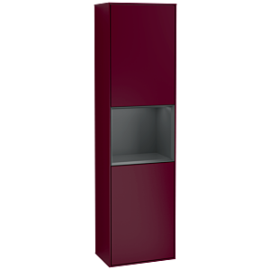 Villeroy und Boch Finion Hochschrank G460HGHB 41,8x151,6cm, links, Emotion, Regal Midnight Blue Matt Lacquer, Peony Matt