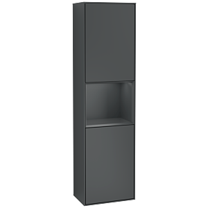 Villeroy und Boch Finion Hochschrank G460HGHG 41,8x151,6cm, links, Emotion, Regal Midnight Blue Matt Lacquer, Midnight Blue Matt Lacquer