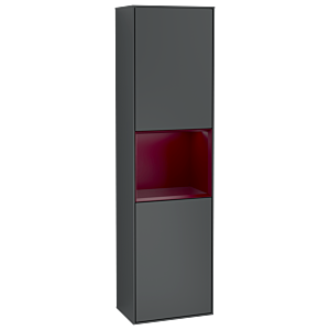 Villeroy et Boch armoire Finion G470HBHG 41.8x151.6cm, droite, émotion, étagère Peony Matt Laque, Midnight Blue Matt Lacquer
