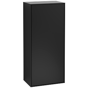 Villeroy & Boch Finion Seitenschrank G56000PD 41,8x93,6x27cm, Black Matt Lacquer