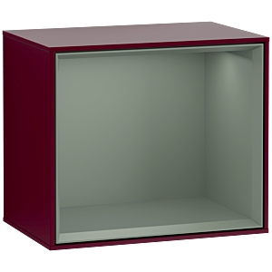 Villeroy and Boch Finion module G580GMHB 41.8x35.6x27cm, Emotion, shelf Olive Matt, Peony Matt