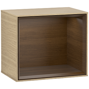 Villeroy and Boch Finion module G580GNPC 41.8x35.6x27cm, Emotion, shelf Walnut Veneer , Oak Veneer