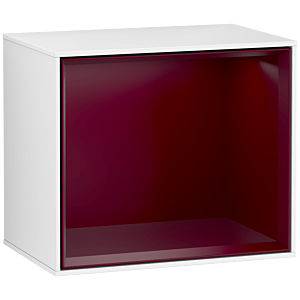 Villeroy und Boch Finion Regalmodul G580HBGF 41,8x35,6x27cm, Emotion, Regal Peony Matt, Glossy white lacquer