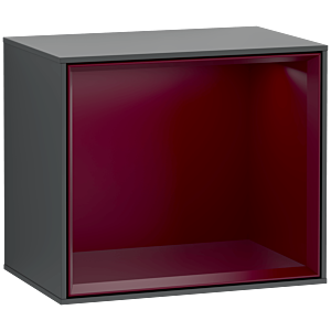 Villeroy und Boch Finion Regalmodul G580HBHG 41,8x35,6x27cm, Emotion, Regal Peony Matt, Midnight Blue Matt Lacquer