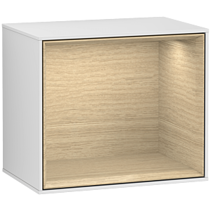 Villeroy und Boch Finion Regalmodul G580PCMT 41,8x35,6x27cm, Emotion, Regal Oak Veneer, White matt lacquer