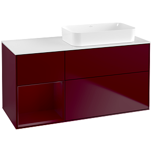 Villeroy and Boch Finion Villeroy and Boch Finion G681HBHB 120x60.3x50.1cm, shelf on the left Peony , Peony Matt