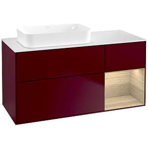 Villeroy and Boch Finion Villeroy and Boch Finion G691PCHB 120x60.3x50.1cm, shelf on the right Oak Veneer , Peony Matt
