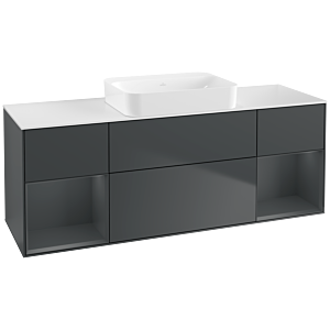 Villeroy and Boch Finion Villeroy and Boch Finion G741HGHG 160x60.3x50.1cm, shelves Midnight matt lacquer, Midnight Blue Matt Lacquer