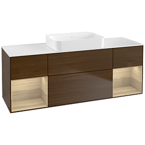 Villeroy et Boch Finion Villeroy et Boch G741PCGN 160x60.3x50.1cm, étagères Oak Veneer , placage Oak Veneer