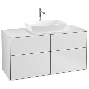 Villeroy and Boch Finion Villeroy and Boch Finion G79100MT 120x60.3cm, Emotion, cover plate white matt, white matt lacquer