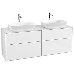 Villeroy et Boch Finion Villeroy et Boch G84100GF 160x60.3cm, Emotion, plaque de finition blanc mat, laqué blanc brillant