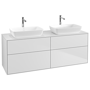 Villeroy et Boch Finion Villeroy et Boch G84100MT 160x60,3cm, Emotion, plaque de finition blanc mat, laqué blanc mat
