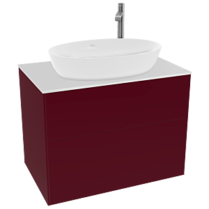 Villeroy and Boch Finion Villeroy and Boch Finion G87100HB 80x60.3cm, Emotion, cover plate white matt, Peony Matt