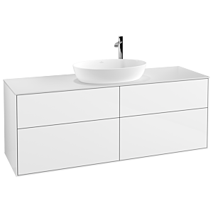 Villeroy et Boch Finion Villeroy et Boch G97100GF 160x60.3cm, Emotion, plaque de finition blanc mat, laqué blanc brillant