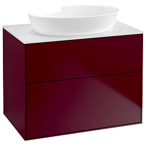 Villeroy et Boch Finion Villeroy et Boch G99100HB 80x60.3cm, Emotion, plaque de recouvrement blanc mat, Peony Matt