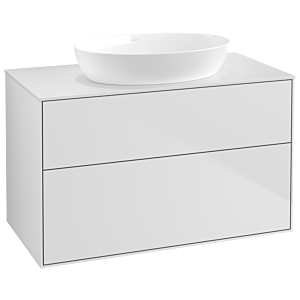 Villeroy and Boch Finion Villeroy and Boch Finion GA0100MT 100x60.3cm, Emotion, cover plate white matt, white matt lacquer