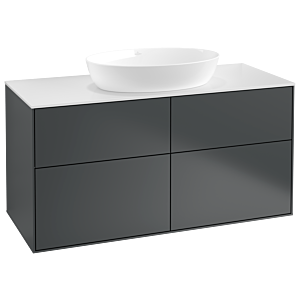 Villeroy and Boch Finion Villeroy and Boch Finion GA3100HG 120x60.3cm, Emotion, cover plate white matt, Midnight Blue Matt Lacquer