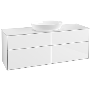 Villeroy et Boch Finion Villeroy et Boch GA9100GF 160x60.3cm, Emotion, plaque de recouvrement blanc mat, laqué blanc brillant