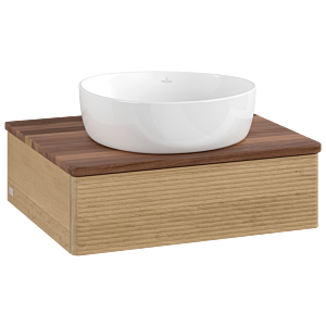 Villeroy & Boch Antao Waschtischunterschrank 600x190x500mm K07112HN mit Struktur FK/AP: HN/2