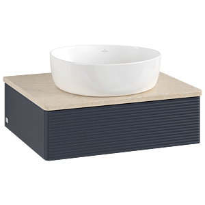 Villeroy & Boch Antao Waschtischunterschrank 600x190x500mm K07113HG mit Struktur FK/AP: HG/3