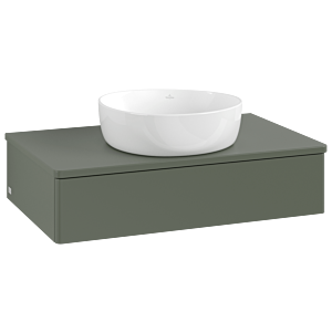 Meuble sous-vasque Villeroy &amp; Boch Antao 800x190x500mm K08010HL FK/AP: HL/0