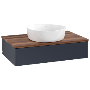 Meuble sous-vasque Villeroy &amp; Boch Antao 800x190x500mm K08012HG FK/AP: HG/2