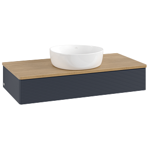Villeroy & Boch Antao Waschtischunterschrank 1000x190x500mm K09111HG mit Struktur FK/AP: HG/1