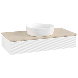 Villeroy & Boch Antao Waschtischunterschrank 1000x190x500mm K09113MT mit Struktur FK/AP: MT/3
