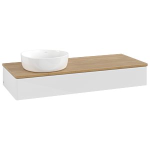 Meuble sous-vasque Villeroy &amp; Boch Antao 1200x190x500mm K11011GF FK/AP: GF/1