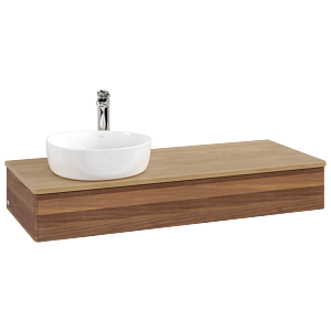 Meuble sous-vasque Villeroy &amp; Boch Antao 1200x190x500mm K11051HM FK/AP: HM/1