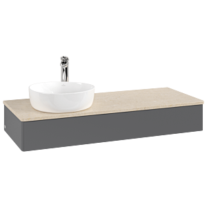 Meuble sous-vasque Villeroy &amp; Boch Antao 1200x190x500mm K11053GK FK/AP: GK/3