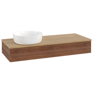 Villeroy & Boch Antao Waschtischunterschrank 1200x190x500mm K11111HM mit Struktur FK/AP: HM/1