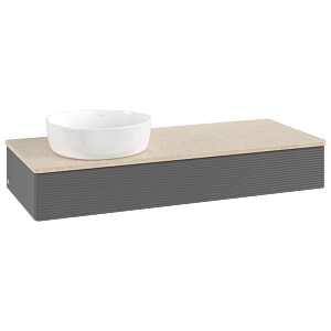 Meuble sous-vasque Villeroy &amp; Boch Antao 1200x190x500mm K11113GK avec structure FK/AP: GK/3