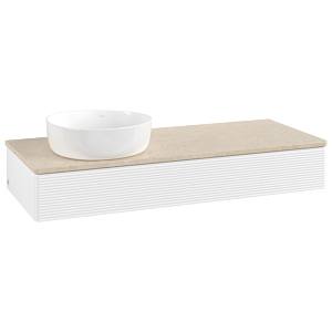 Villeroy & Boch Antao Waschtischunterschrank 1200x190x500mm K11113MT mit Struktur FK/AP: MT/3