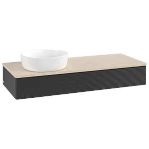 Villeroy & Boch Antao Waschtischunterschrank 1200x190x500mm K11113PD mit Struktur FK/AP: PD/3