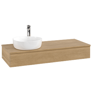 Villeroy &amp; Boch Antao vanity unit 1200x190x500mm K11151HN with structure FK/AP: HN/1