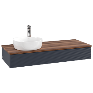 Villeroy & Boch Antao Waschtischunterschrank 1200x190x500mm K11152HG mit Struktur FK/AP: HG/2