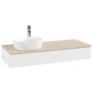 Villeroy & Boch Antao Waschtischunterschrank 1200x190x500mm K11153MT mit Struktur FK/AP: MT/3